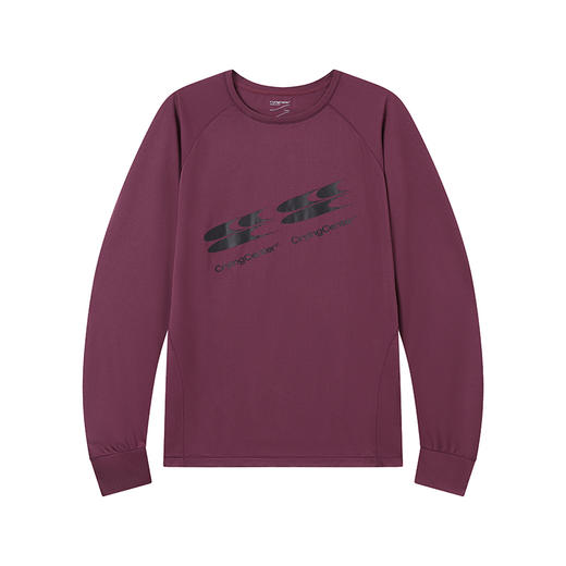 CryingCenter logo跑步羽毛球长袖速干宽松长袖TEE训练服哭喊中心 商品图3