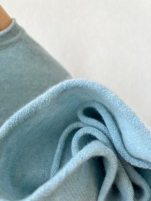【体验羊绒】噢蜜ooomeooo冰雪蓝羊绒衫 商品图12