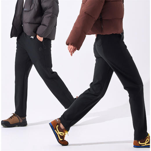 任选2条-10元【不臃肿超保暖！】男女同款 面料抗菌【含气凝胶抗寒】【牦牛绒护腰 表层抗沾湿抗污 远红外升温】 FIBC UV光变蓄热裤登山保暖裤 商品图7