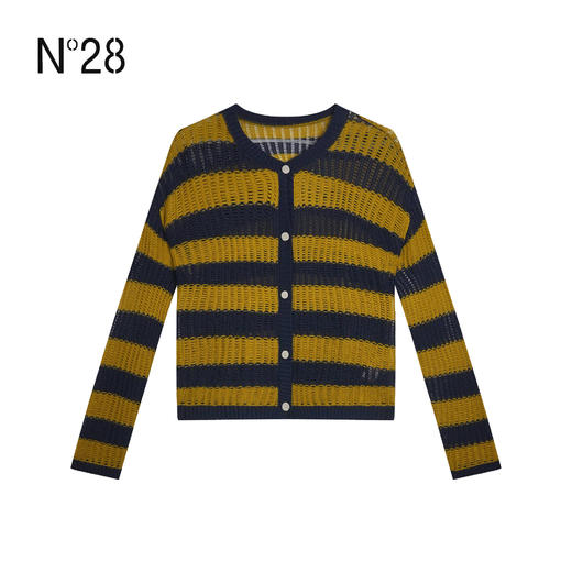N°28 春秋款毛衫显瘦设计师时尚气质轻奢打底长袖针织衫895381M256 商品图2