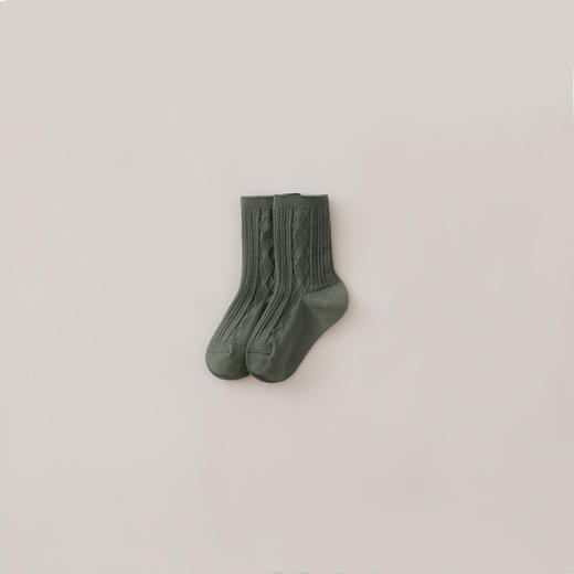 马克珍妮男童柔软弹力透气纯色长袜2025年秋冬新款552032 商品图3