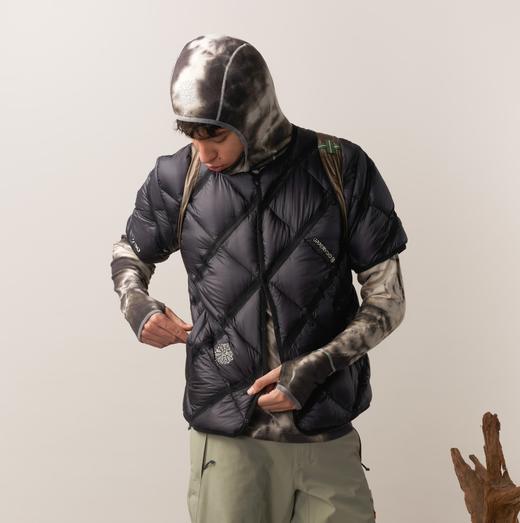 PACIFIC+短袖羽绒服鹅绒轻薄保暖排骨服马甲UPPERVOID二普纬度 商品图3