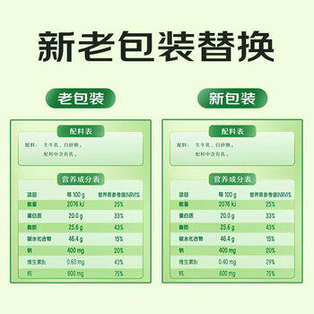 伊利全脂甜奶粉 成人奶粉 营养早餐 高钙高蛋白 独立包装16条 400g 商品图2