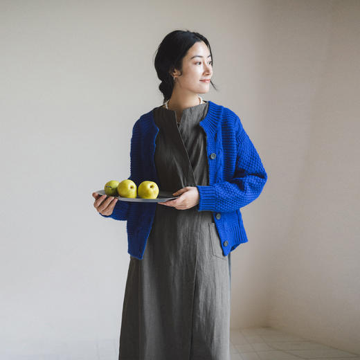 绽放599朵/无束风衣·汉麻开襟无袖马甲式风衣中长款文艺外搭新款 商品图3