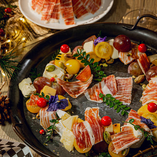 巴玛西班牙进口火腿伊比利亚黑猪后腿发酵即食火腿 商品图6