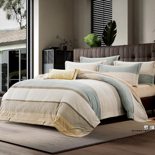 鑫缘 艾能暖绒印花四件套 DXC9418 -DXC9420 商品图6