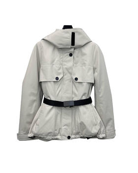 女款防风防水冲锋羽绒外套hu010