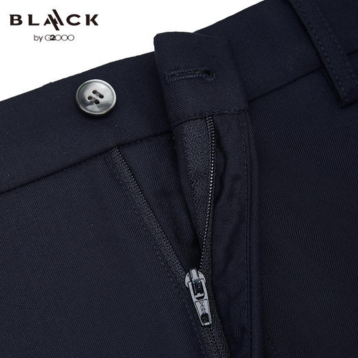 G2000男装FW25【多面弹性/高纱支纯棉羊毛】商务通勤修身西裤长裤56454011 商品图4