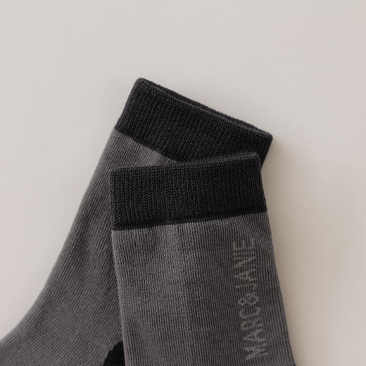 马克珍妮男童四季穿弹力透气拼色运动长袜2025年新款551932 商品图2