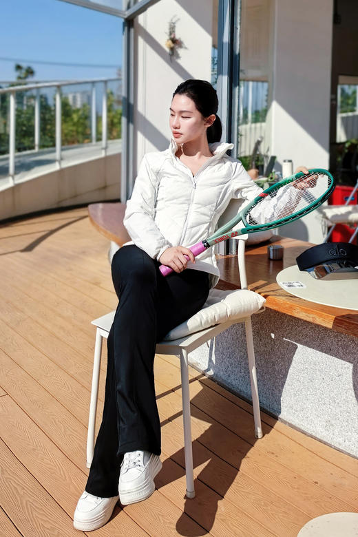 逸红颜明月优选#入冬户外运动『热气层』90大朵白鹅绒短款羽绒服，轻盈暖意小蛮腰 商品图13