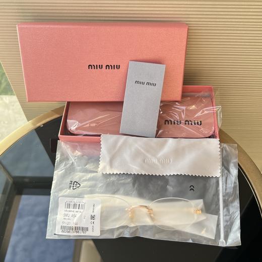 MIU家合金椭圆形眼镜 时尚超轻百搭装饰眼镜 商品图13