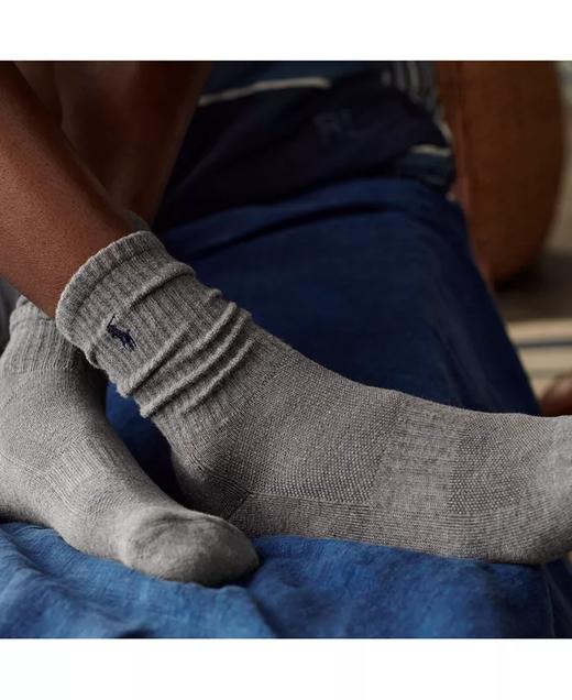 黑五好折！RL拉夫劳伦男生棉袜6双装 380直邮到手 商品图1