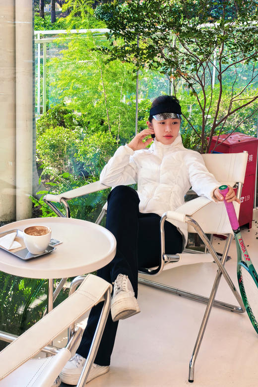 逸红颜明月优选#入冬户外运动『热气层』90大朵白鹅绒短款羽绒服，轻盈暖意小蛮腰 商品图4