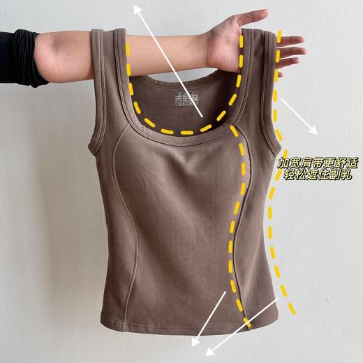 【羽绒石墨烯保暖背心and长袖】羽绒贴片+石墨烯+10A抑菌+自带胸垫+显瘦遮副乳❗️ 商品图7