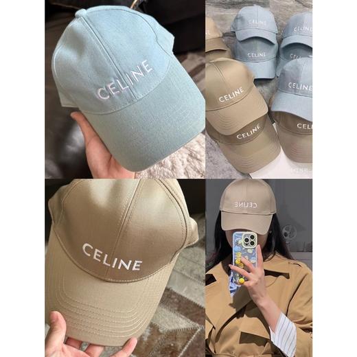 c*eline高品帽子大团字母刺绣系列棒球帽 商品图0