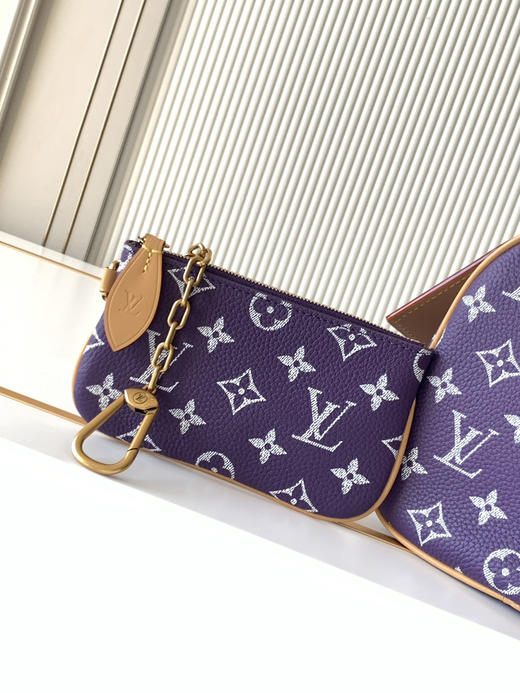 秋冬特惠💰1600 渠道级LV【全钢五金 MB163c01变码芯片】te级LV 全套包装 M11562紫色 本款Speedy P9 Bandoulière25手袋 商品图5