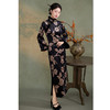 复古中国风中老年女士妈妈旗袍，长袖中式大码旗袍GX-5825363 商品缩略图3