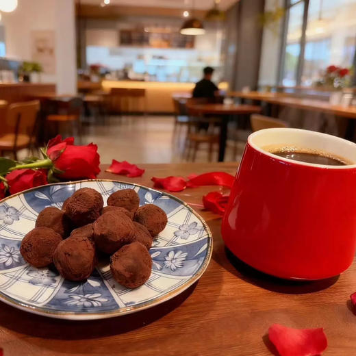 乔慕松露形黑巧克力混合口味（原味+咖啡味） 商品图1