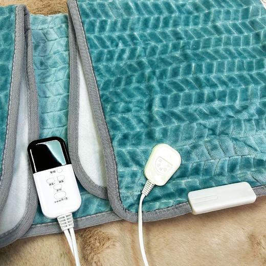 BURES 水暖毯子 冬季暖身毯加热毯  定时恒温 麦穗绒加厚沙发加热垫子 商品图1