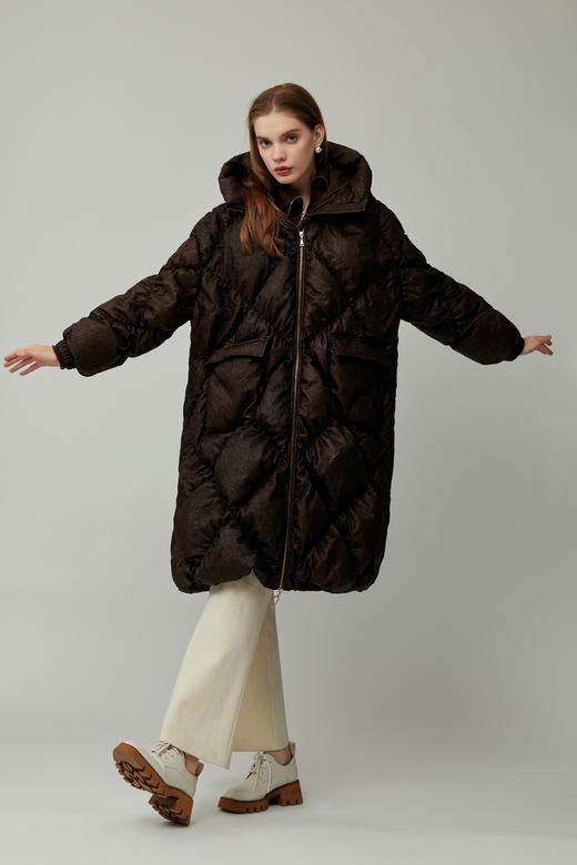 SAFICOO 时尚休闲 褶皱空气感羽绒服 商品图3