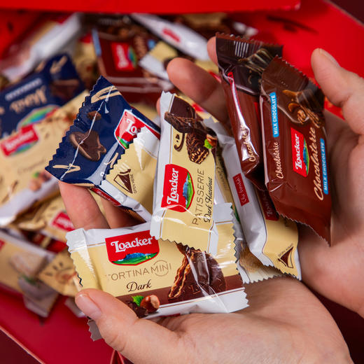 莱家百乐时光威化礼盒 意大利原装进口 酥脆可口 浓郁香醇 12种口味 400g/盒 商品图6