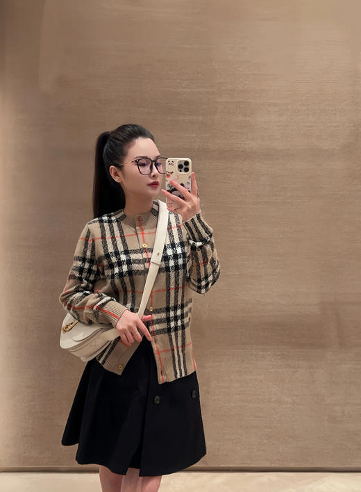 巴宝莉 爆款格子开衫来袭(MM) 商品图3