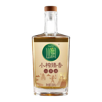 山润小榨臻香山茶油100ml 原味香茶油农家风味纯茶油 /粮油调味 /食用油 /山茶油 商品图0