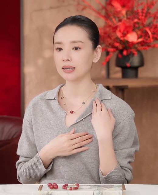 董洁明星同款福禄朱砂两戴项链手链 商品图6