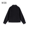 N°28 2025秋冬新款复古双排扣羊毛开衫女宽松通勤风显瘦韩版衬衫外套885591D737  商品缩略图7
