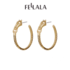 2楼Fellala/翡拉拉「天马」系列耳圈时尚饰品耳环首饰高级感饰品货号925429103吊牌价899现价809 商品缩略图0