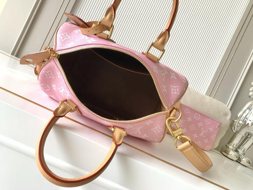 秋冬特惠💰1670 渠道级LV【全钢五金 MB163c01变码芯片】te级LV 全套包装 M13914 本款Speedy P9 Bandoulière30手袋 商品图7