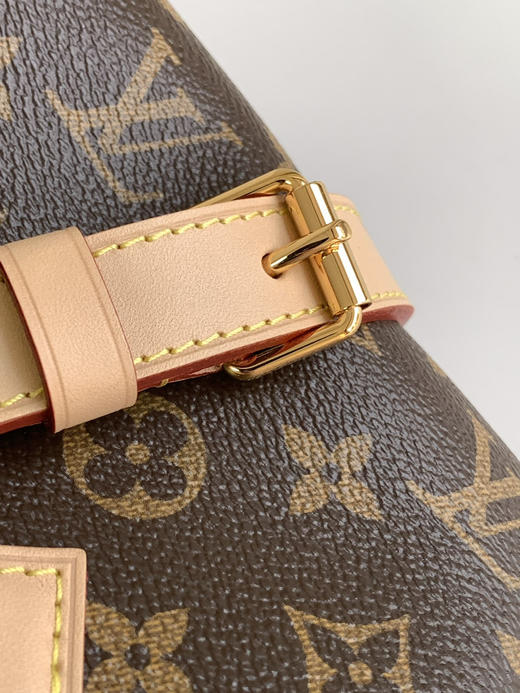 秋冬特惠💰1200 渠道级LV【全钢五金 MB163c01变码芯片】te级LV 原厂皮配全套包装 M46234 老花红皮肩带 商品图7