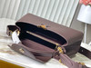 秋冬特惠💰1600 渠道级LV 新品 te级LV 动态芯片 M12927/M48865Souple棕啡 本款Capucines Souple手袋 商品缩略图6