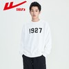 回力圆领卫衣男2025春秋新款美式复古无帽套头男生长袖宽松打底衫 商品缩略图2