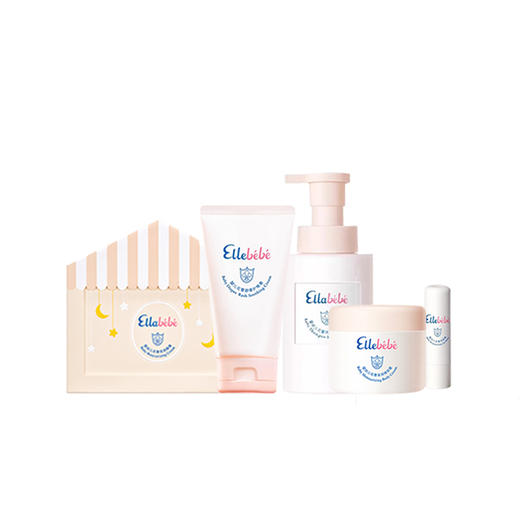 Ellabebe嗳乐蓓贝 婴幼儿洗护合集 面霜身体霜护臀膏洗发沐浴润唇膏 商品图0