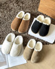 现货 THS-限时 al家 情侣款 一脚蹬勃肯毛毛拖鞋 4色 QZ116 商品缩略图4