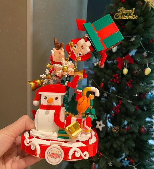 圣诞老人.雪人积木 商品图11