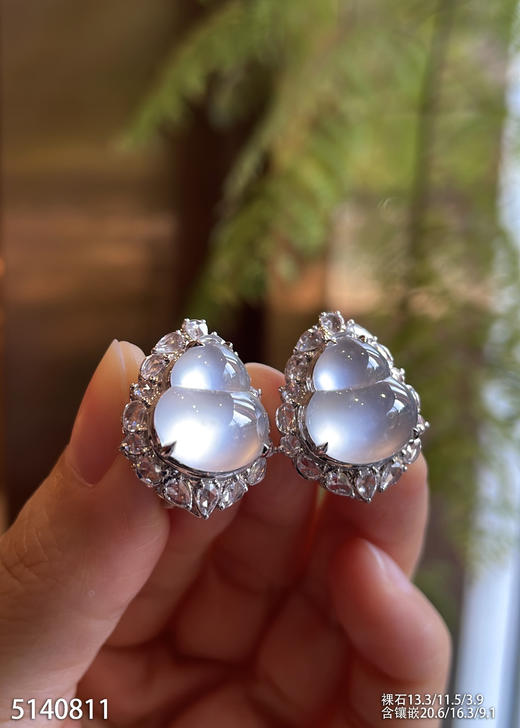 5140811，葫芦耳钉。具体价格微信咨询 商品图3