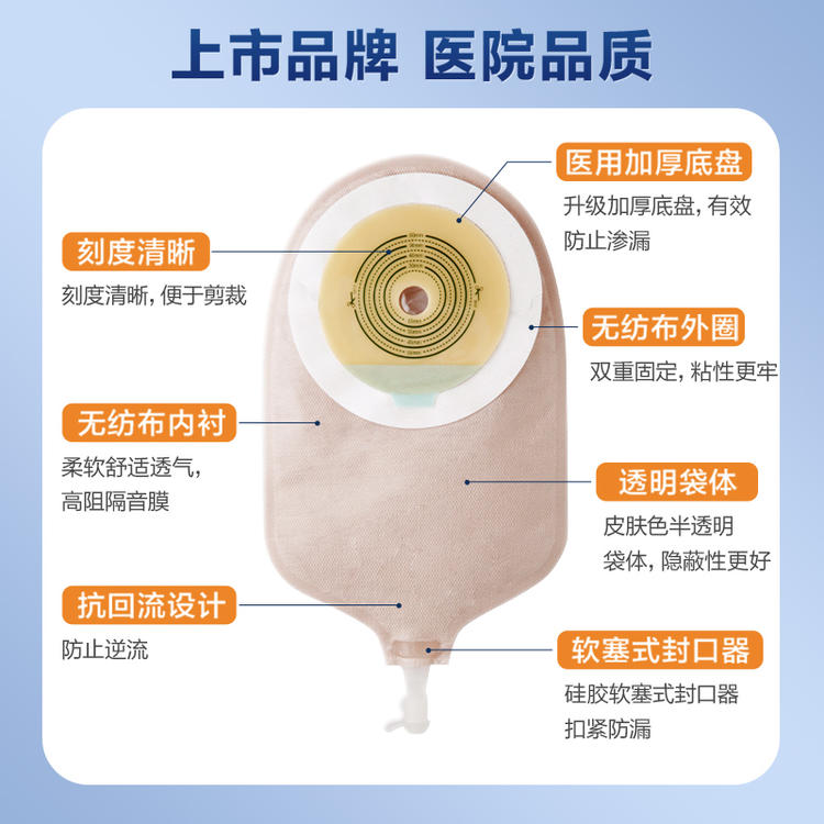 【最便宜尿路袋】可孚尿路4038造口袋膀胱全切3180一件式