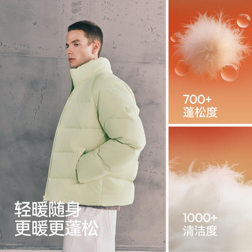 轻松|商场同款森马羽绒服男冬季防泼水防风外套2025新款情侣上衣 商品图2