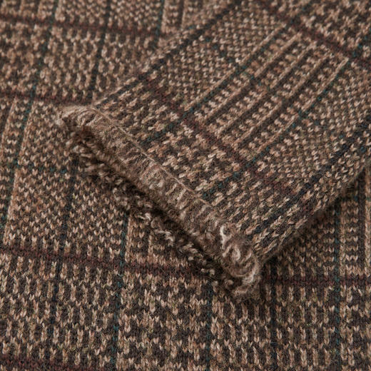 ROMI STUDIO“匠心工艺”美利奴羊毛手工流苏翻领外套 RWCAW96888 商品图6