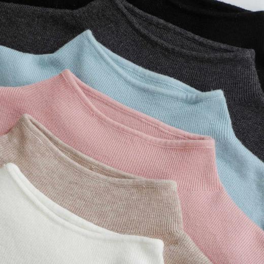 【礼物季】软糯半高领亲肤针织衫-纪念日百货门店同款167444965 商品图4