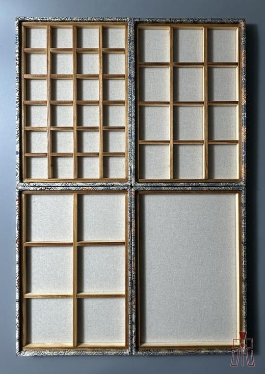 钱币收藏木锦托盘1格6格12格24格带锦盖 商品图3