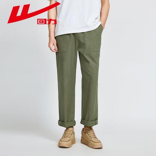 回力男裤工装裤2025春季新款美式复古休闲裤外穿宽松直筒工装裤子 商品图1