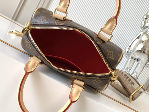 秋冬特惠💰1200 渠道级LV【全钢五金 MB163c01变码芯片】te级LV 原厂皮配全套包装 M46222 老花红织带 商品图7