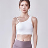 跃牌【倚窗听雨】Athena lulu运动内衣女NlLlT带胸垫斜肩瑜伽文胸运动背心WX142 商品缩略图2