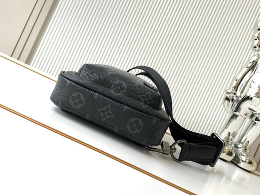 秋冬特惠💰1180 渠道级LV【A钢五金 MB163c01变码芯片】te级LV 全套包装 M47137黑花  M47137黑花本款 Avenue 小号单肩包 商品图3