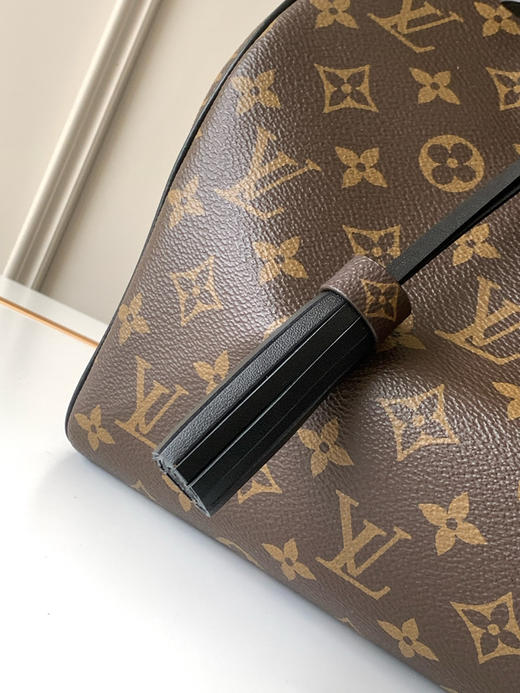 秋冬特惠💰1400 渠道级LV【全钢五金 MB163c01变码芯片】te级LV 全套包装 M12243老花黑皮 Speedy Soft 30 Dark手袋 商品图7