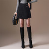 「自」全新升级【铂金会员146/天猫199/差价53】(14900)洛诗琳气质毛呢半身裙2025冬季新款加厚高腰显瘦A字裙女 商品缩略图2