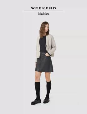 2FWeekend MaxMara 25女装羊毛V领开衫外套吊牌价3800元